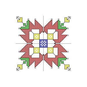 M2B - Bulgarian embroidery, shevitsa, cross stitch