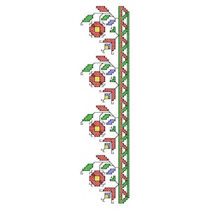325 - Bulgarian embroidery, shevitsa, cross stitch, shevitsa.