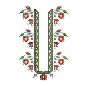 321 - Bulgarian embroidery, shevitsa, cross stitch, shevitsa.