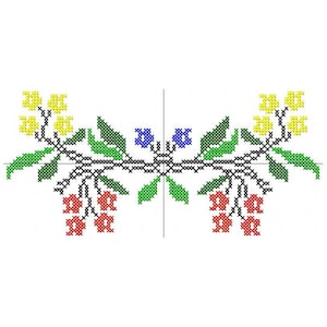 M13 - Bulgarian embroidery, shevitsa, cross stitch