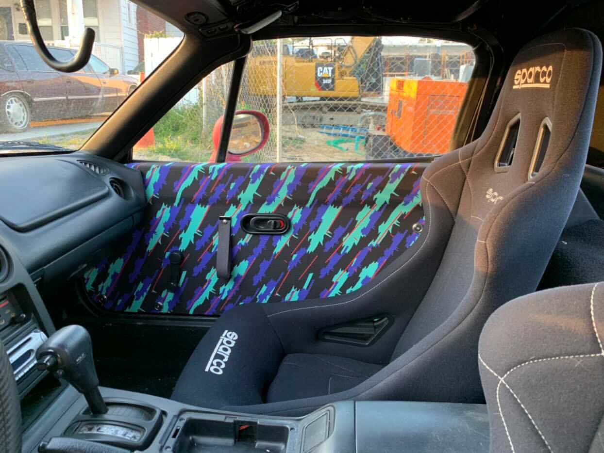 HKS Pattern Fabric for Upholstery 3x3ft JDM Car Fabric Etsy