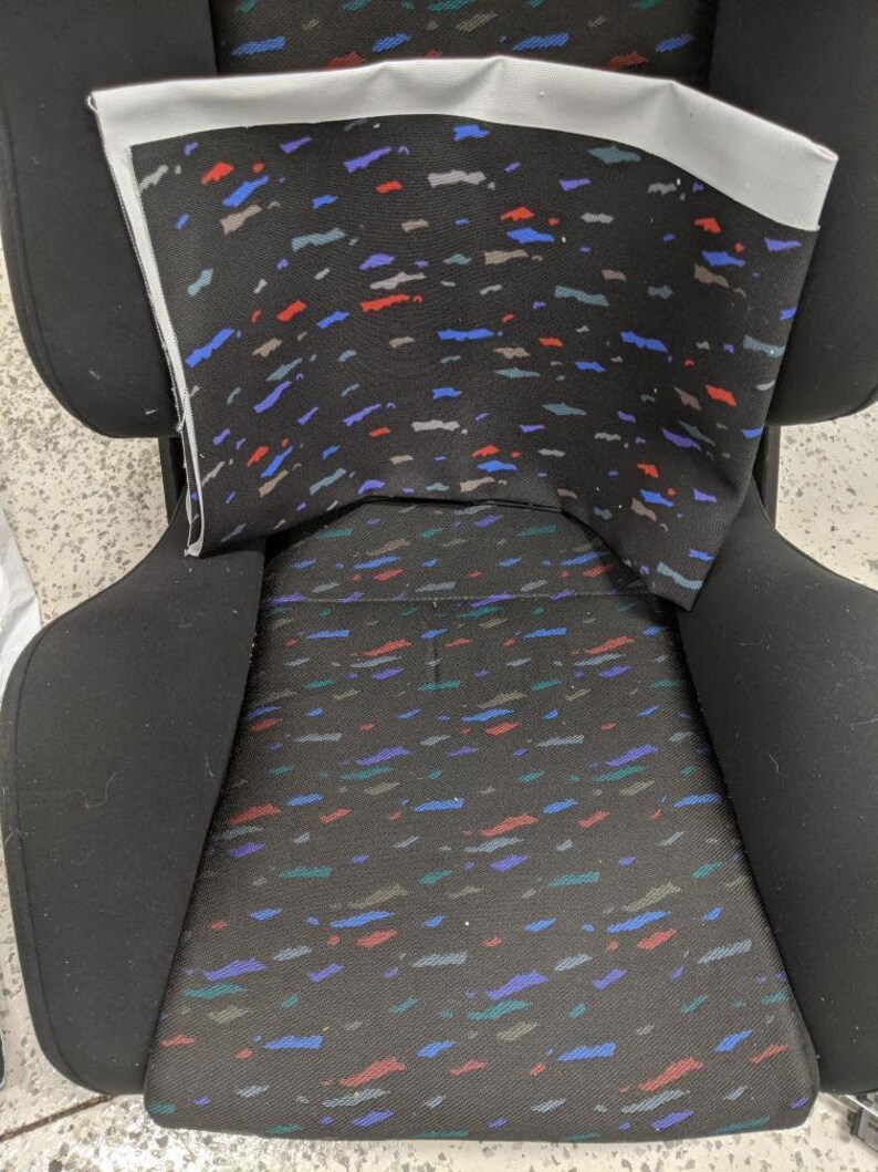Recaro Confetti Pattern Fabric for Upholstery 3x3ft JDM Car Fabric Etsy