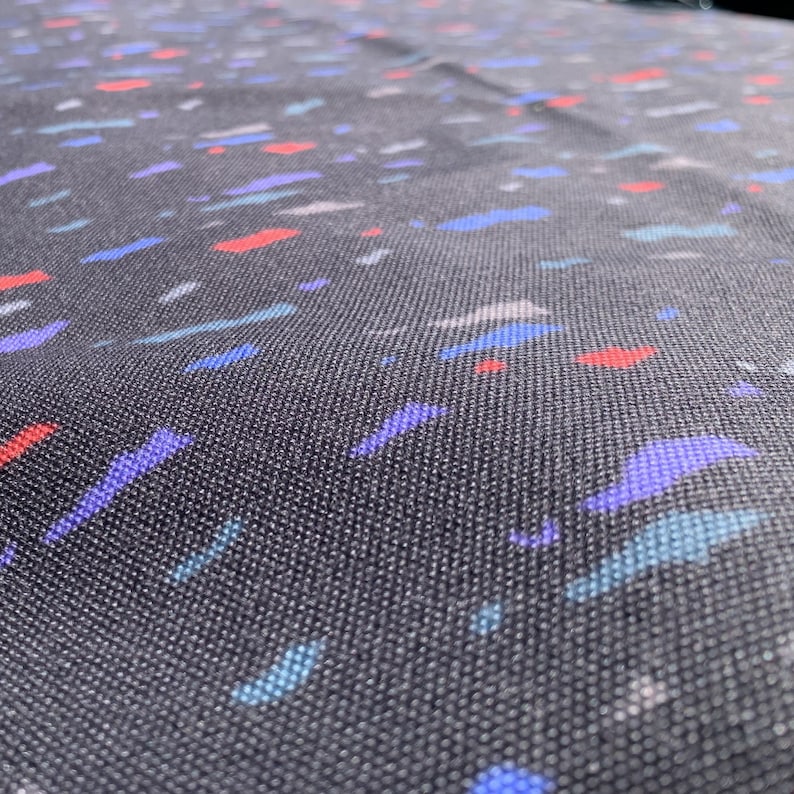 Recaro Confetti Pattern Fabric for Upholstery 3x3ft JDM Car Fabric Etsy