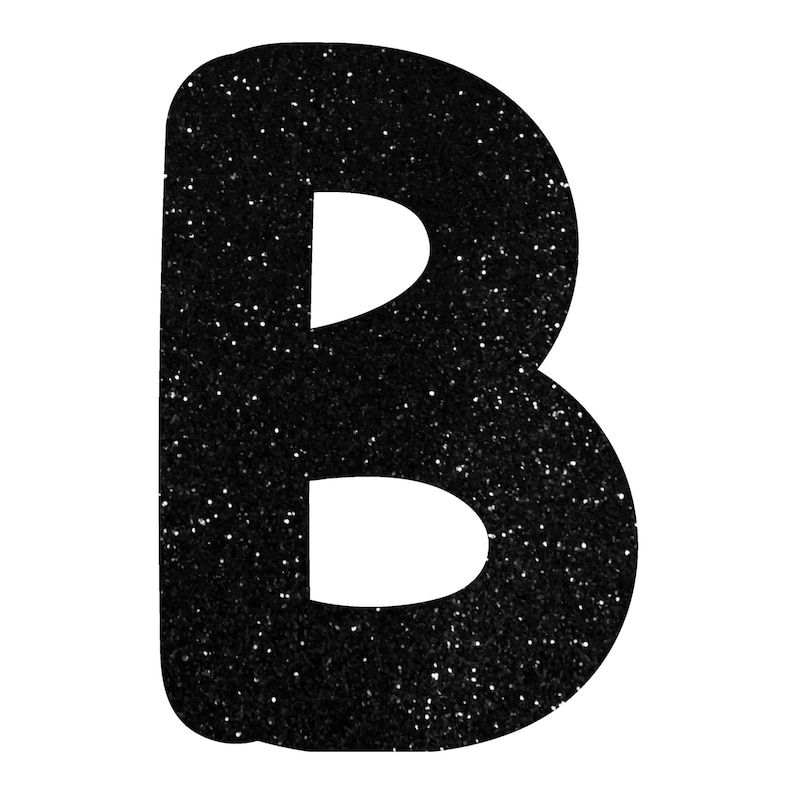 Black Alphabet Letters Black Letters PNG 5 Uppercase Sets Commercial
