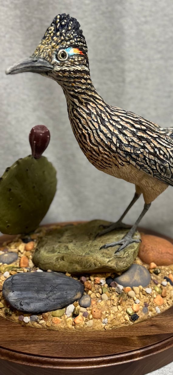 Hand Carved Roadrunner/life Size - Etsy