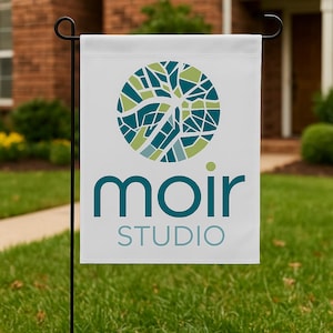 Custom Garden Flag with Logo, Personalized Double Sided Yard Banner, Event Outdoor Flag with Photo or Text, Custom Advertising Flag Gifts