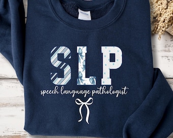 Speech Therapy Sweatshirt, SLP Crewneck, Speech Pathologist Sweatshirt, Speech Pathologist Gifts, SLP Crewneck, SLP Gifts, Speech Therapist