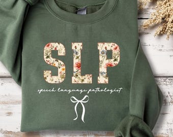 Speech Therapy Sweatshirt, SLP Crewneck, Speech Pathologist Sweatshirt, Speech Pathologist Gifts, SLP Crewneck, SLP Gifts, Speech Therapist