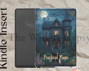 Insert Kindle Practical Magic : Étui réversible pour liseuse 5x7