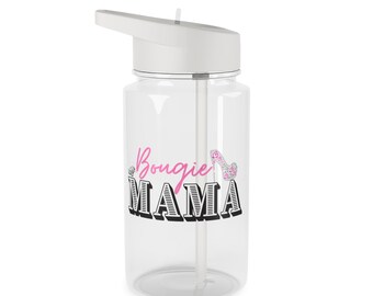 Bougie Mama Tritan Water Bottle, Tritan Water Bottle, perfect for sports, gym, outdoors, Bougie mama water bottle, Yoga water bottle, Bestie