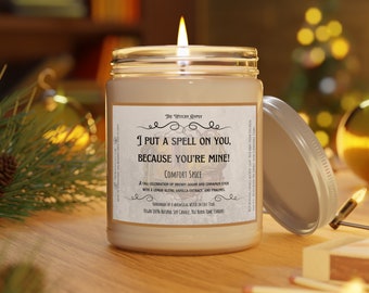 Witchy candle, I put a spell on you, Scented Candles, 9oz, Witchy Gift