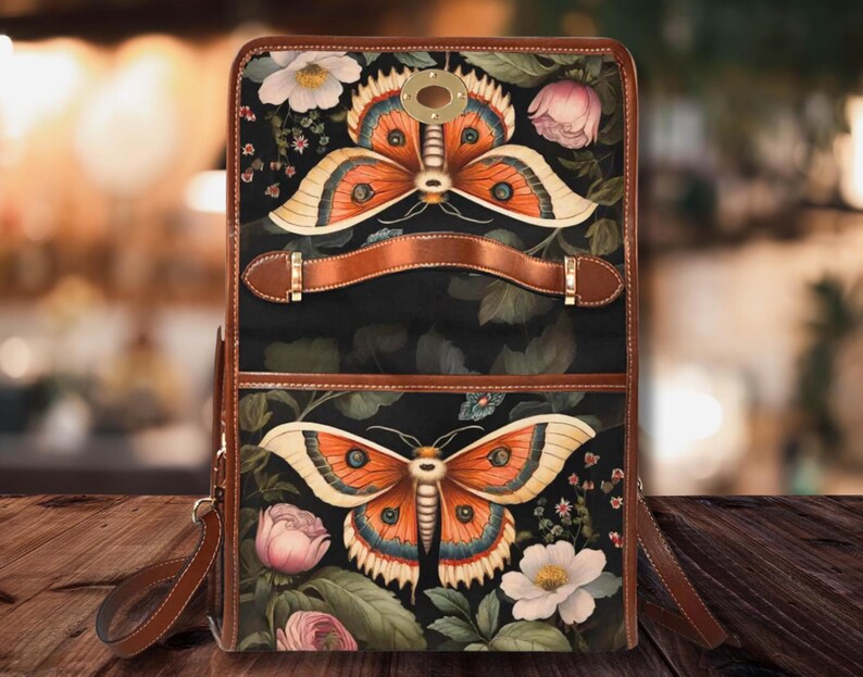 Secret Garden Moth Purse