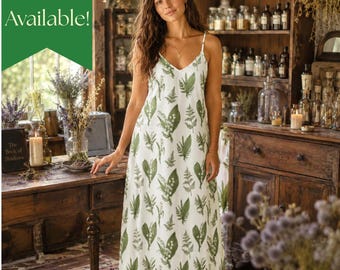 Practical Magic Inspired Wardrobe Lily of the Valley Maxi Dress Witchy Enthusiast Brown Floral Boho Kimono for Whimsigoth Girl Birthday Gift