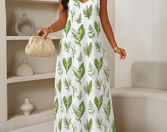 Lily of the Valley Maxi Dress - Practical Magic Inspired Wardrobe