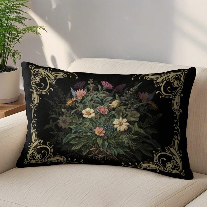Whimsigoth Dark Cottagecore Holiday Present for Mom Witchy Vibes Witchcraft Gift Idea for Bedroom Dark Academia Christmas Yule Gifts image 2