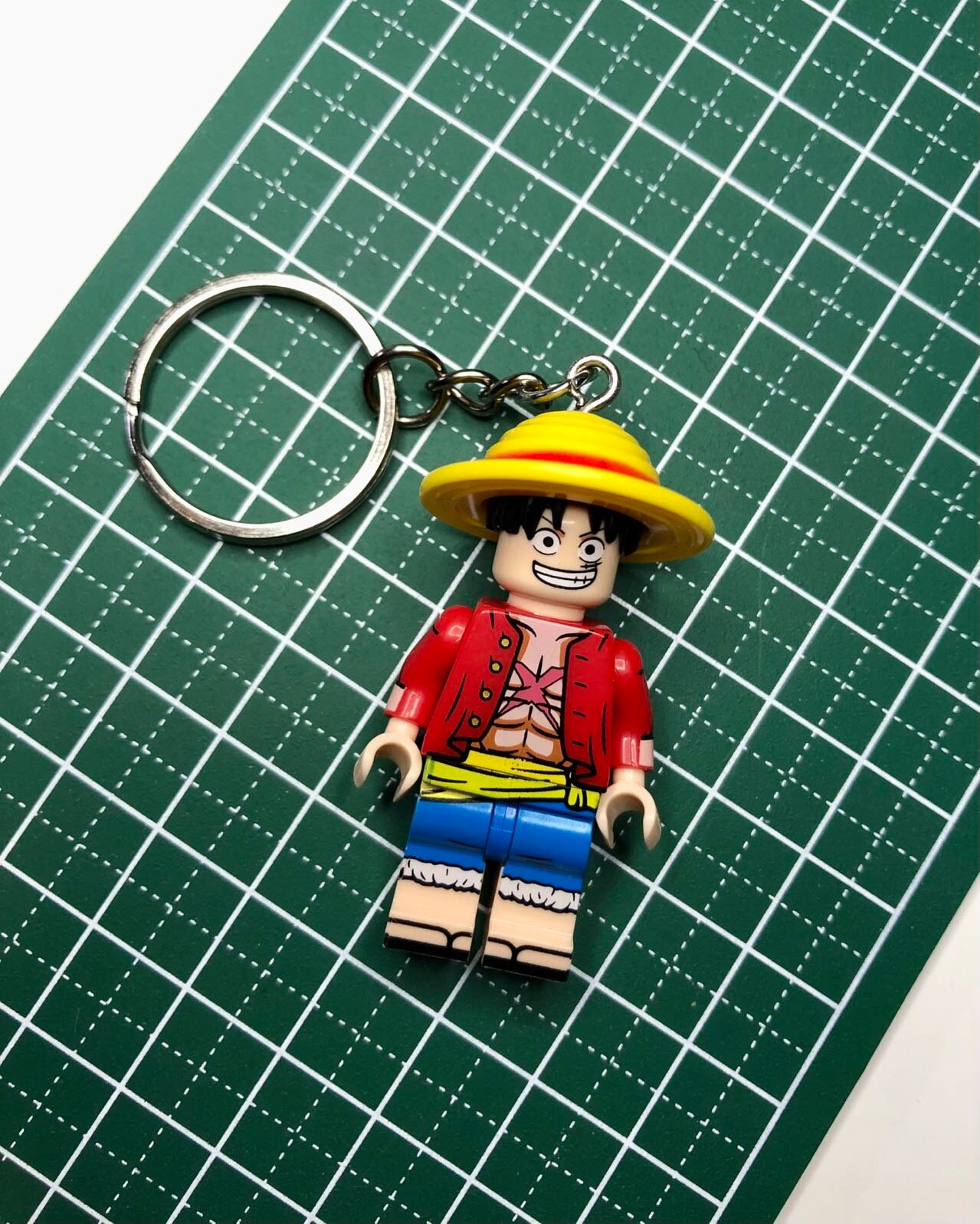 Luffy Expanded Key Chain Monkey D. Luffy One Piece Key Chain - Etsy