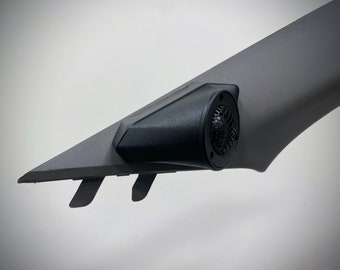 Ford F-SERIES A-PILLAR Tweeter pods 2015-2020 (Pair) Size customizable.