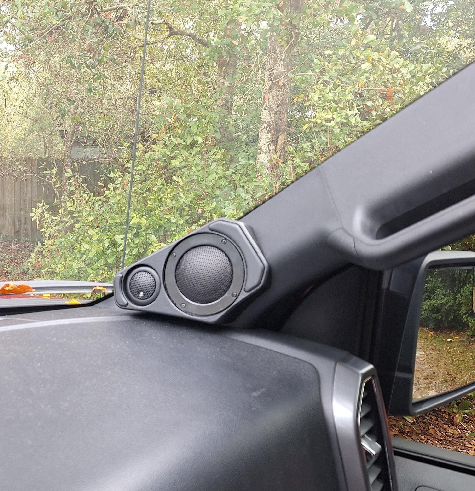 Ford FSERIES APILLAR Speaker Pods 20152020 pair Size Customizable