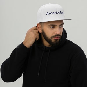 America First Hat. Trump 2024.