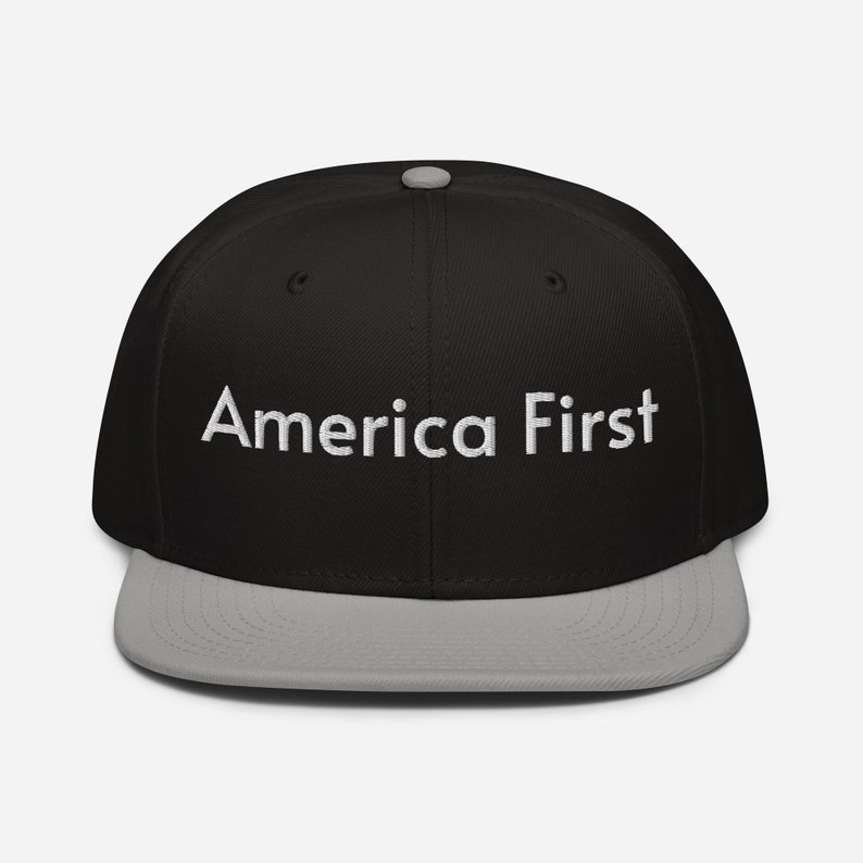 America First Hat. Trump 2024.