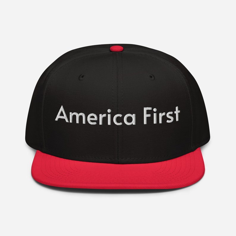 America First Hat. Trump 2024.