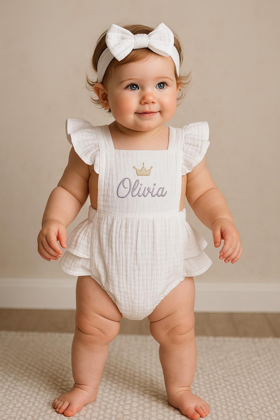 MONBEBE MUSLIN Romper