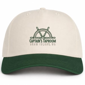 Custom Two Tone 5 Panel Embroidered Hat | Business Logo Snapback Cap