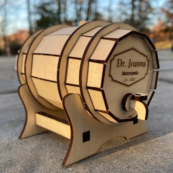 Premium Digital Download for Laser-Cut Barrel Puzzle