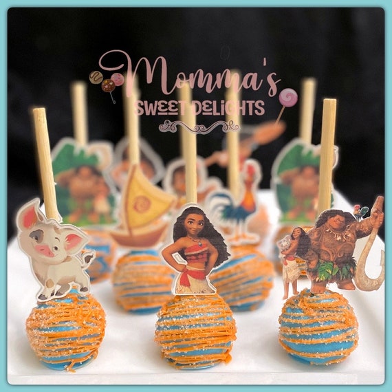 Moana Lot De 12 Boîtes à Popcorn Hawaïennes à Faire Soi-même