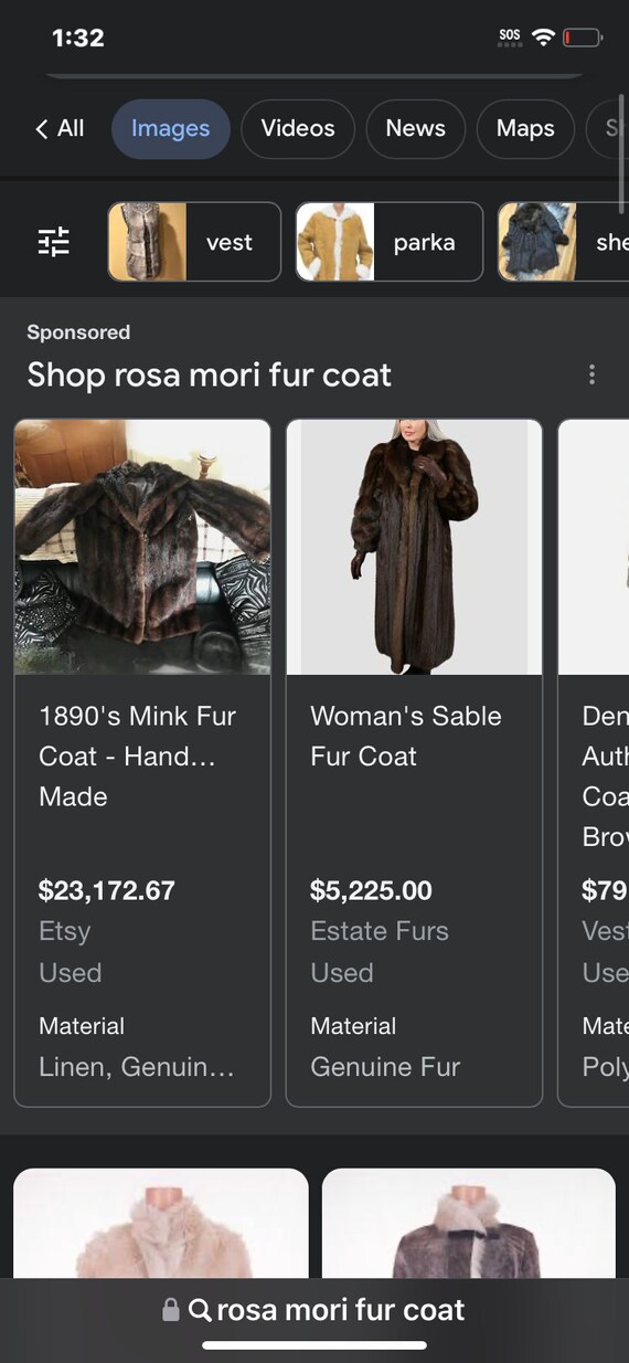 MINK FUR COAT - image 3