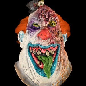 Slither the Clown Scary Creepy Clown Mask