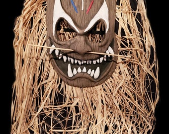 Maschera tribale del dottore stregone Tiki malvagio