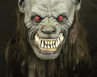 黒狼男マスク ハロウィン狼男コスチュームマスク 狼マスク、動物