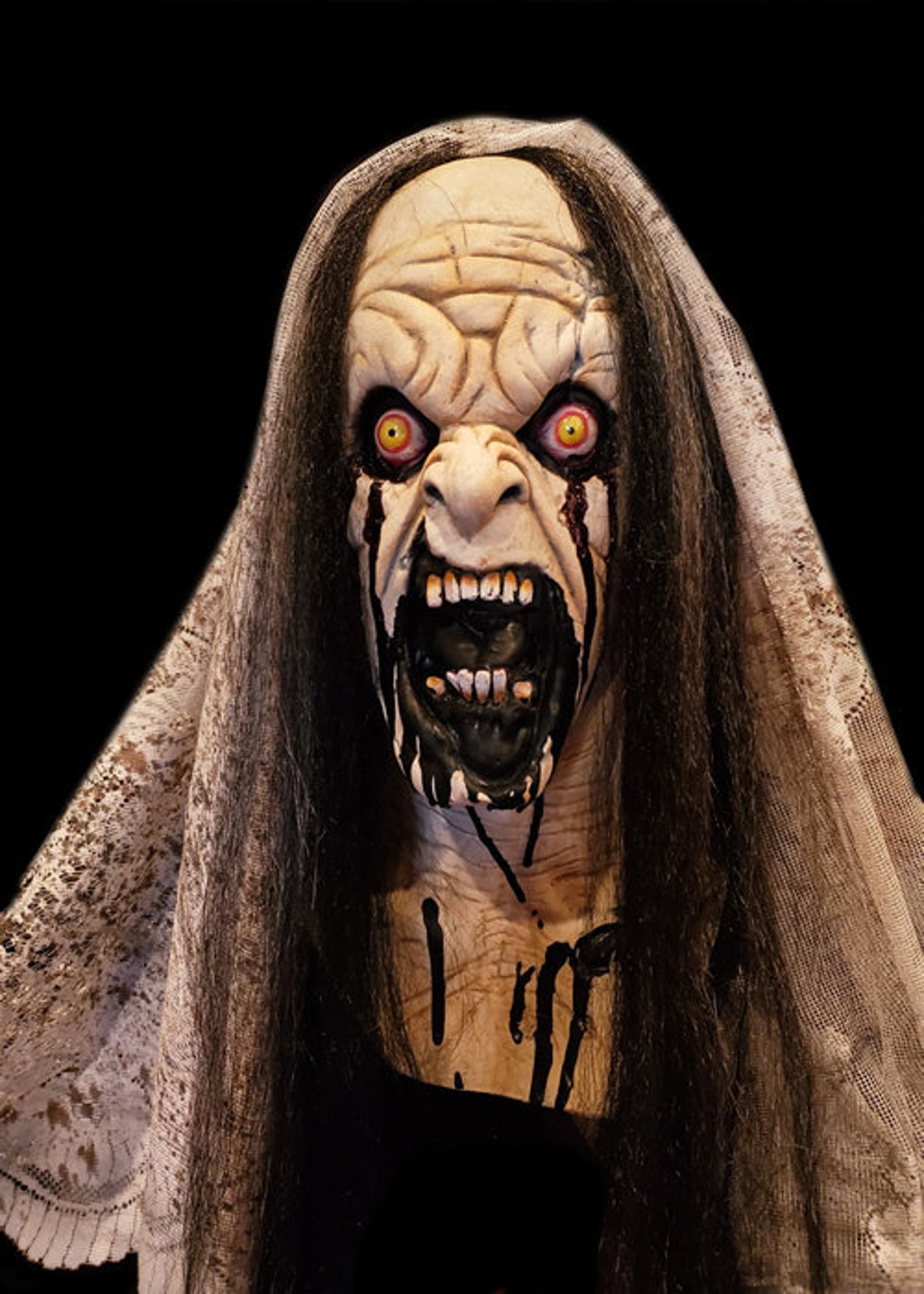 La Llorona Screaming Banshee Woman Mask - Etsy