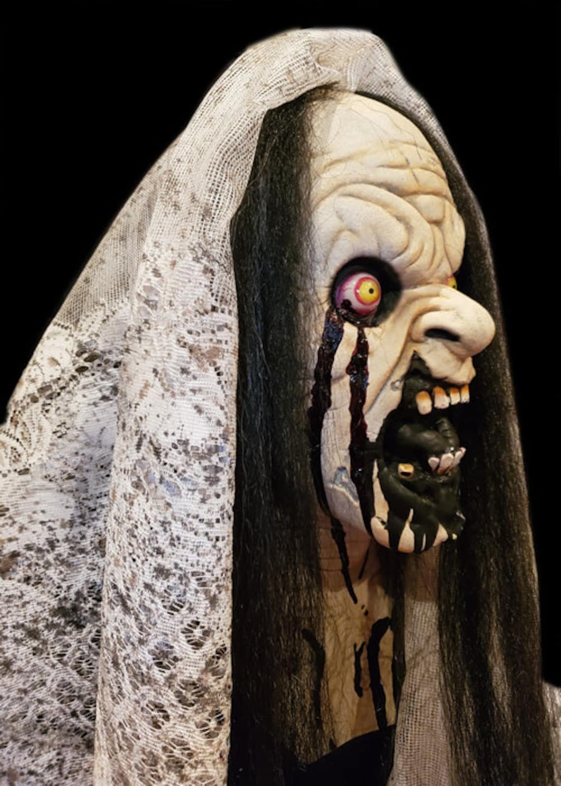 La Llorona Screaming Banshee Woman Mask - Etsy