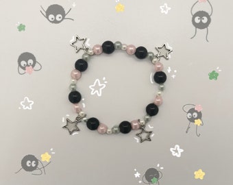 Studio Ghibli Soot Spirits charm bracelet jewelry