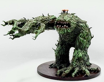 Fully Painted Shambling Mound, Dungeons and Dragons Mini, Dnd Figurine