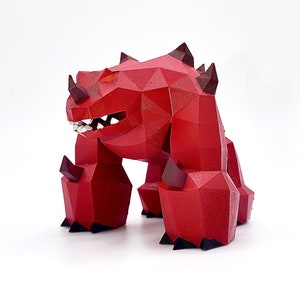 Jad from Old School Runescape, TzTok-Jad, Fight Caves Boss, OSRS