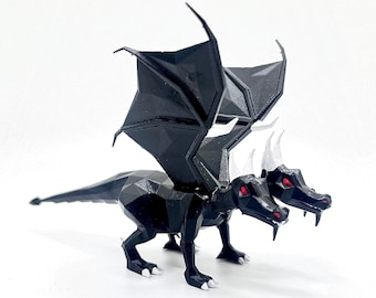 King Black Dragon from Old School Runescape, KBD, OSRS, Pet, Prince Black Dragon, KBD Figure, Figurine