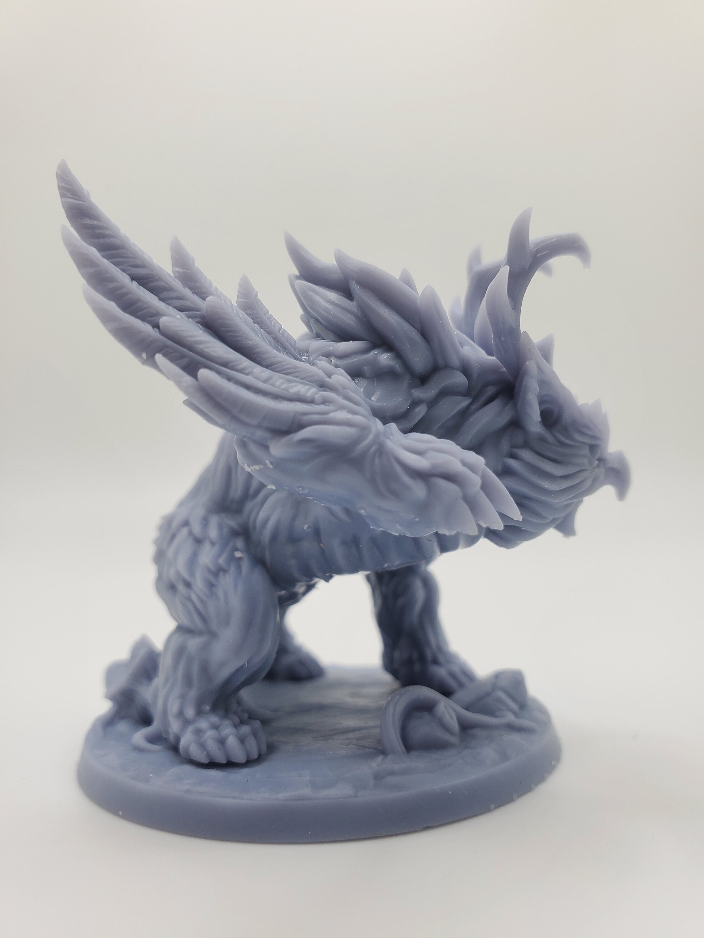 Owlbear Mini, Horned Owlbear Miniature, Pack of Owlbears Minis, Dnd ...