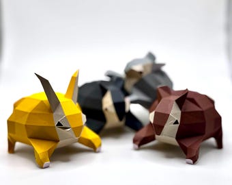 Chinchompa from Old School RuneScape, Chinchompa OSRS Figurine, RuneScape Figure