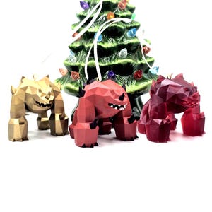 Jad Ornament from Old School Runescape, TzTok-Jad, Fight Caves Boss, OSRS