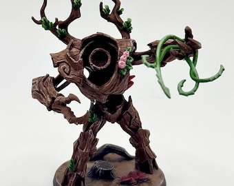 Ancient Tree Primordial, Dungeons and Dragons Mini, Fully Painted Figurine