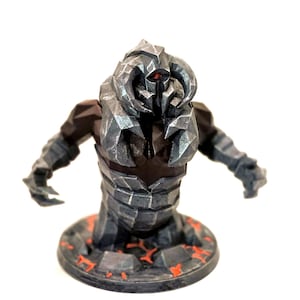 TzKal-Zuk from Old School RuneScape, Zuk OSRS Figurine, Inferno Boss Figure, Infernal Cape