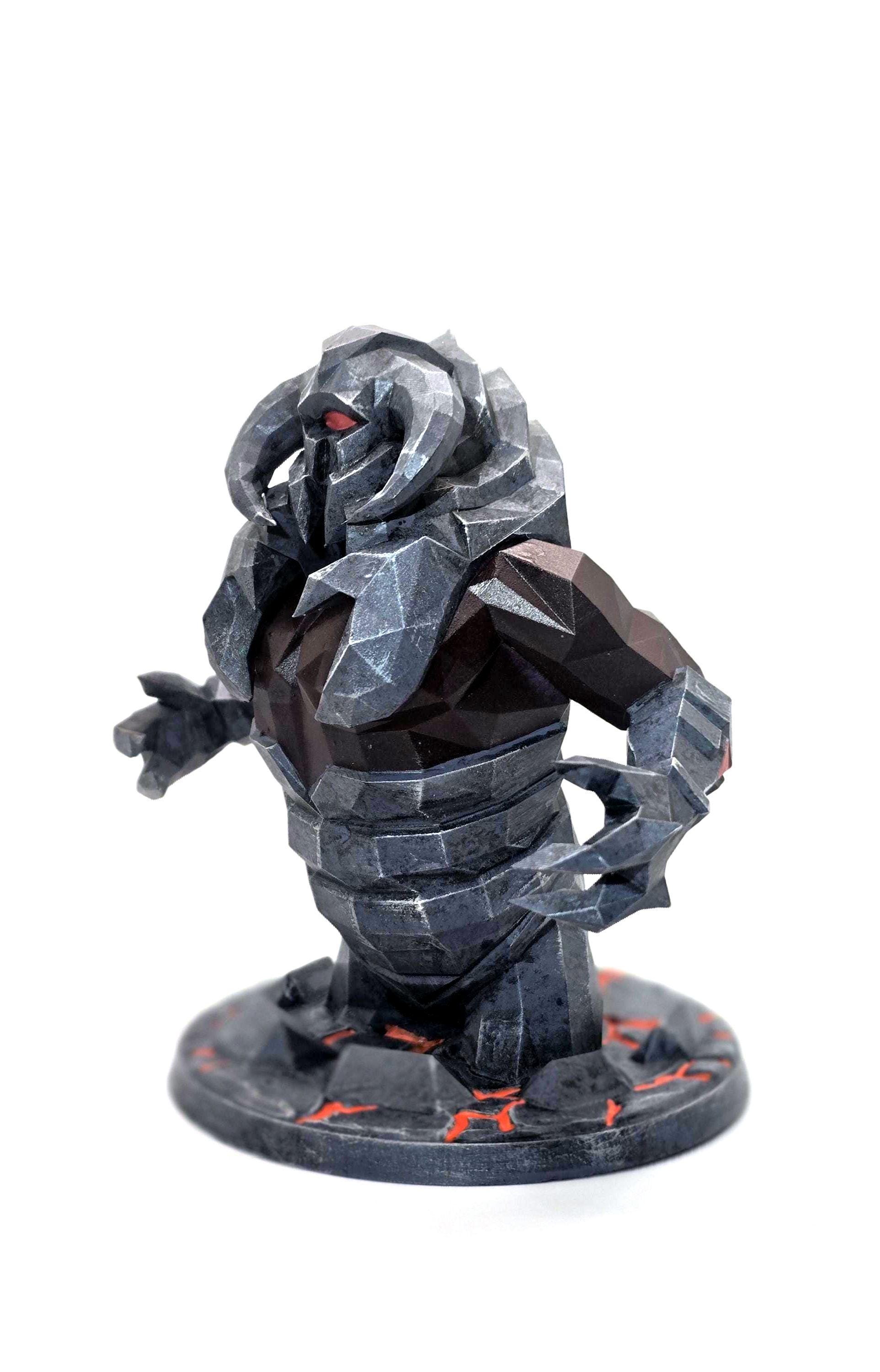 Tzkal-zuk From Old School Runescape, Zuk OSRS Figurine, Inferno Boss ...