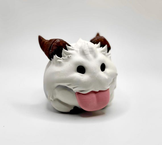 Poro From League of Legends, Poro Figurine, Poro Figure, Lol Model