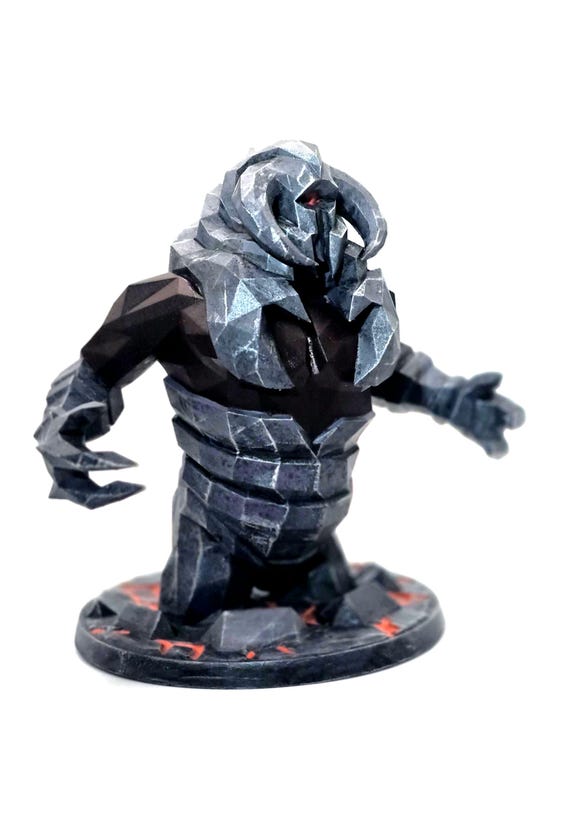 Tzkal-zuk From Old School Runescape, Zuk OSRS Figurine, Inferno