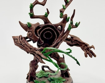 Ancient Tree Primordial, Dungeons and Dragons Mini, Fully Painted Figurine