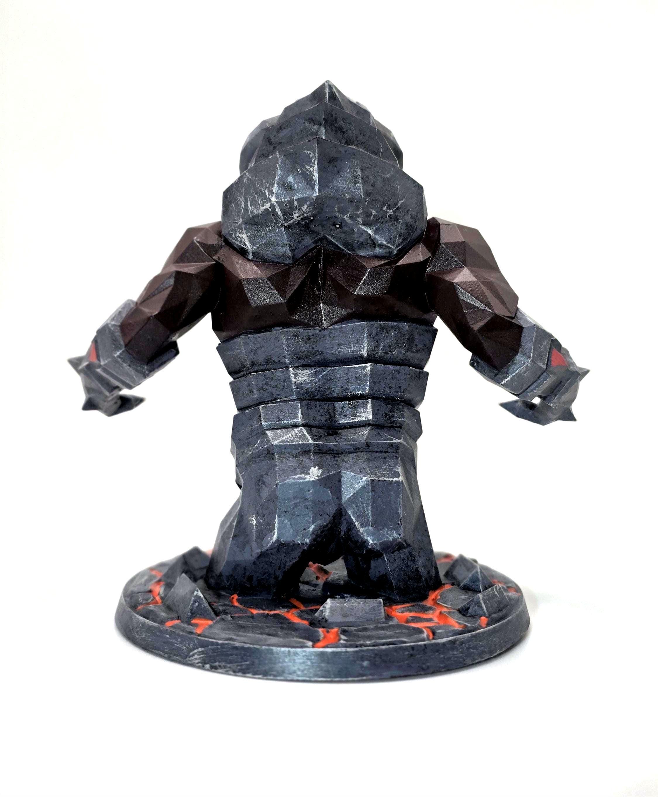 Tzkal-zuk From Old School Runescape, Zuk OSRS Figurine, Inferno Boss ...