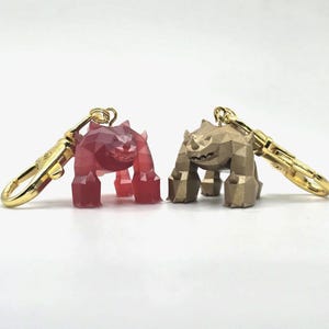 Jad Keychain from Old School Runescape, TzTok-Jad, Fight Caves Boss, OSRS